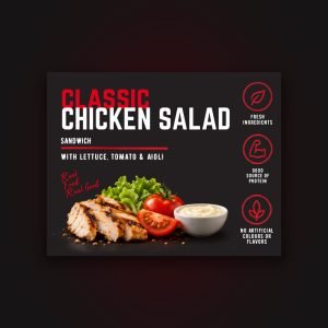 Dessert Bitez Classic Chicken Salad Sandwich product card
