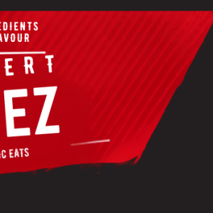Dessert Bitez sandwich top brand sticker