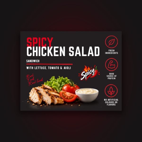 Dessert Bitez Spicy Chicken Salad Sandwich product card